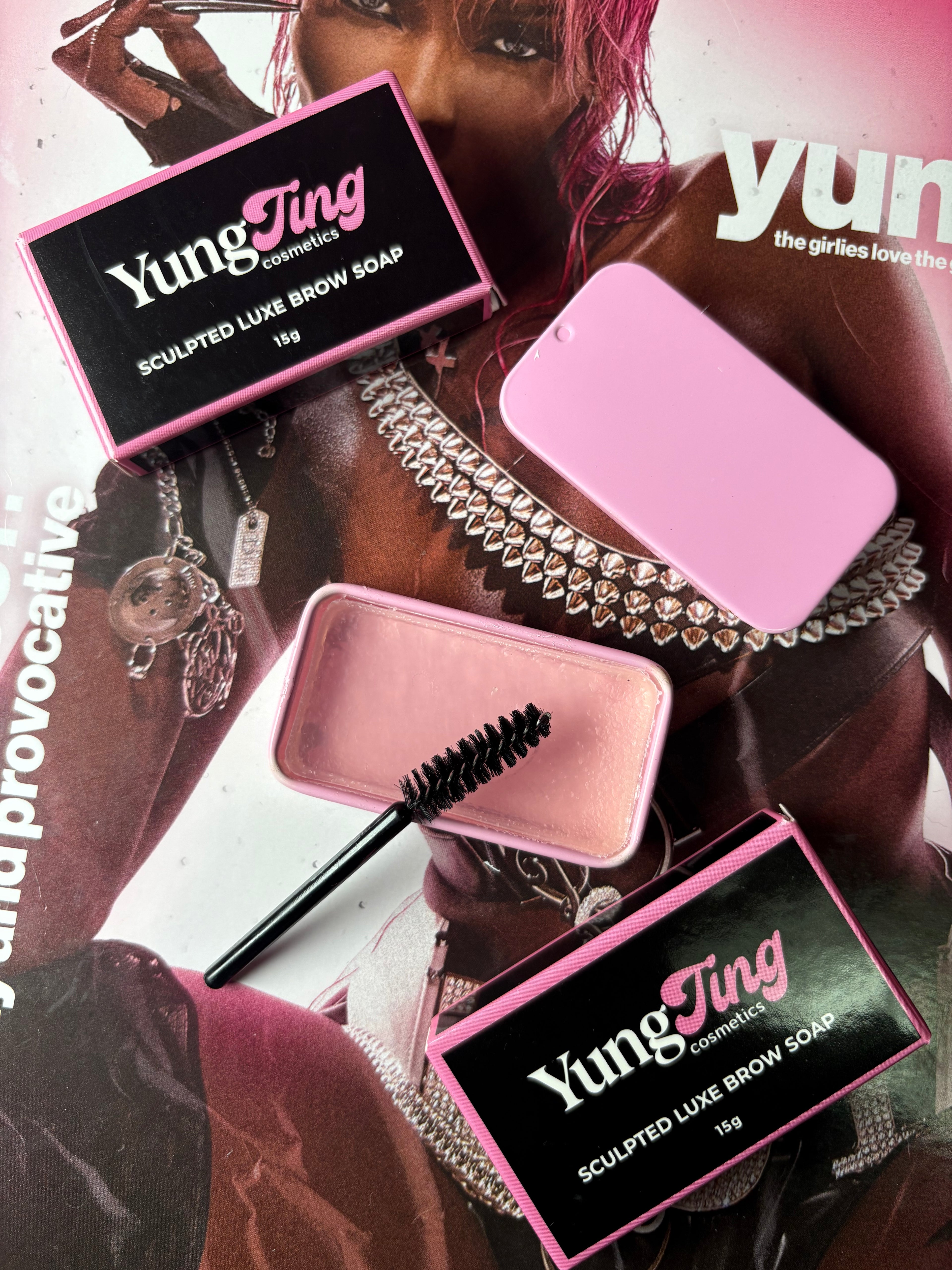 Sculpted luxe brow soap